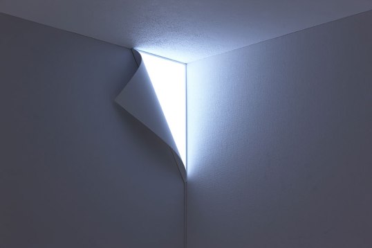 lámpara en pared